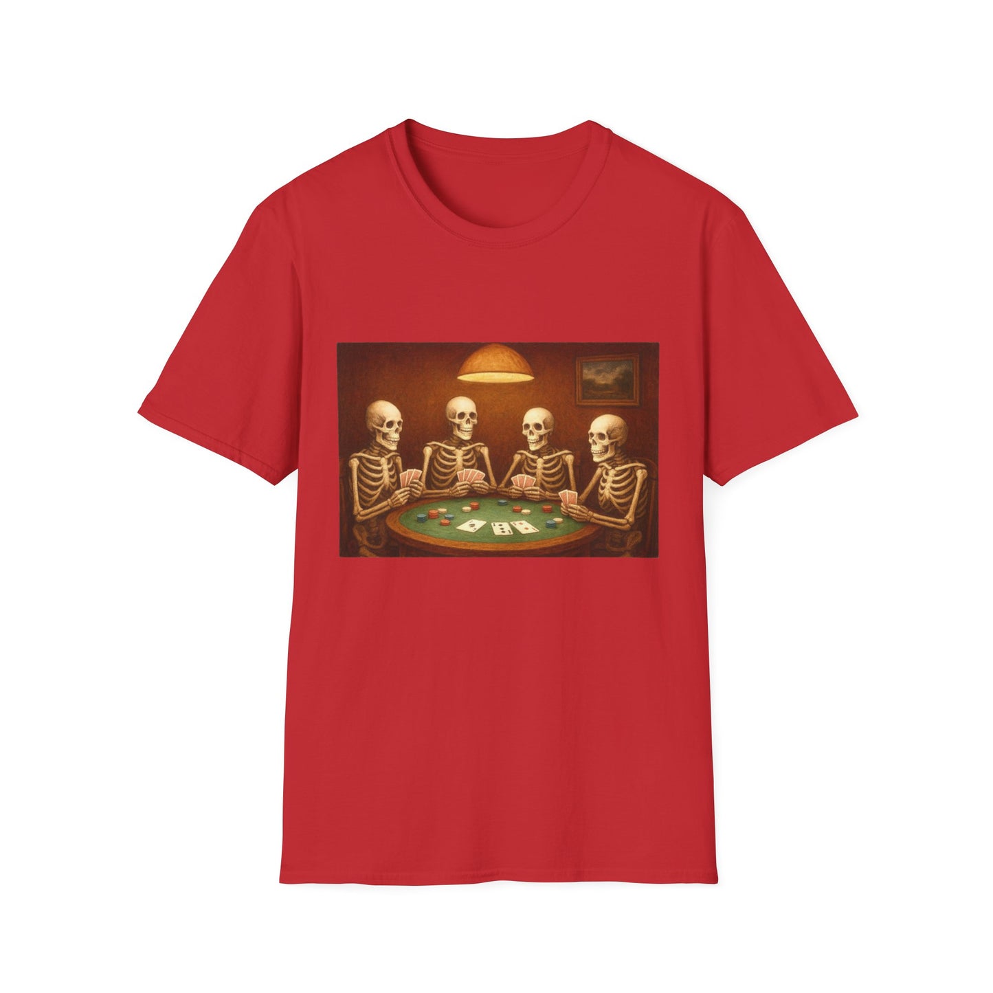 Skeletons Poker T-Shirt