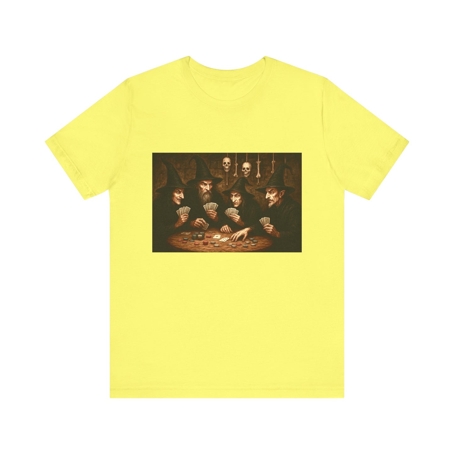 Witches and Warlocks Poker Tee