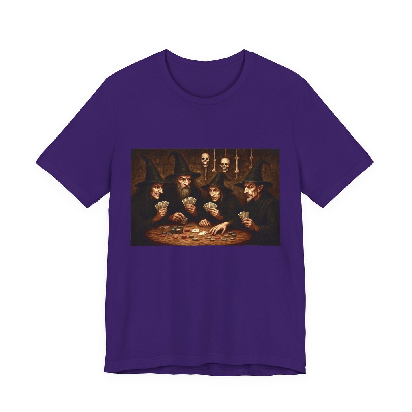 Witches and Warlocks Poker Tee