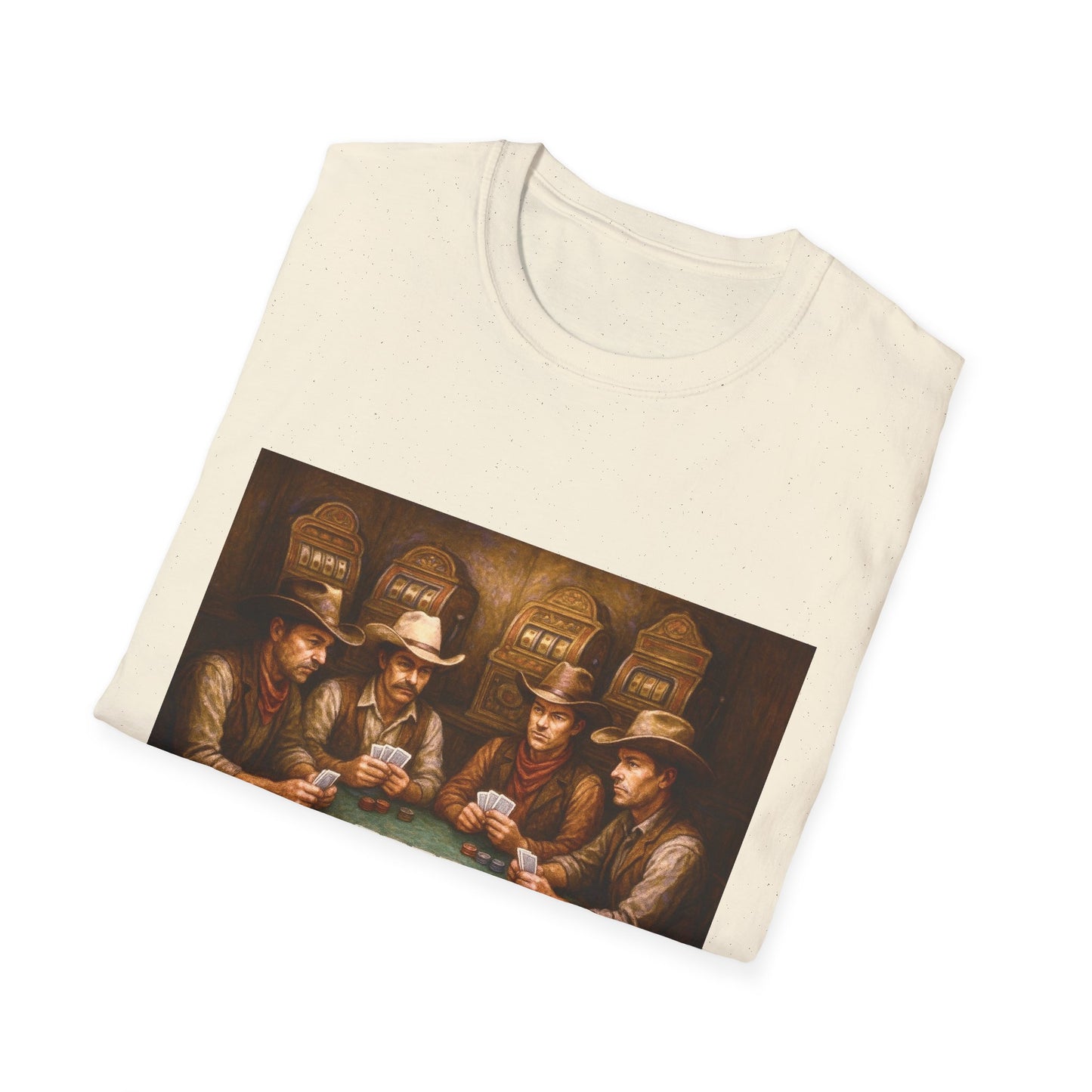 Cowboys Playing Poker T-Shirt