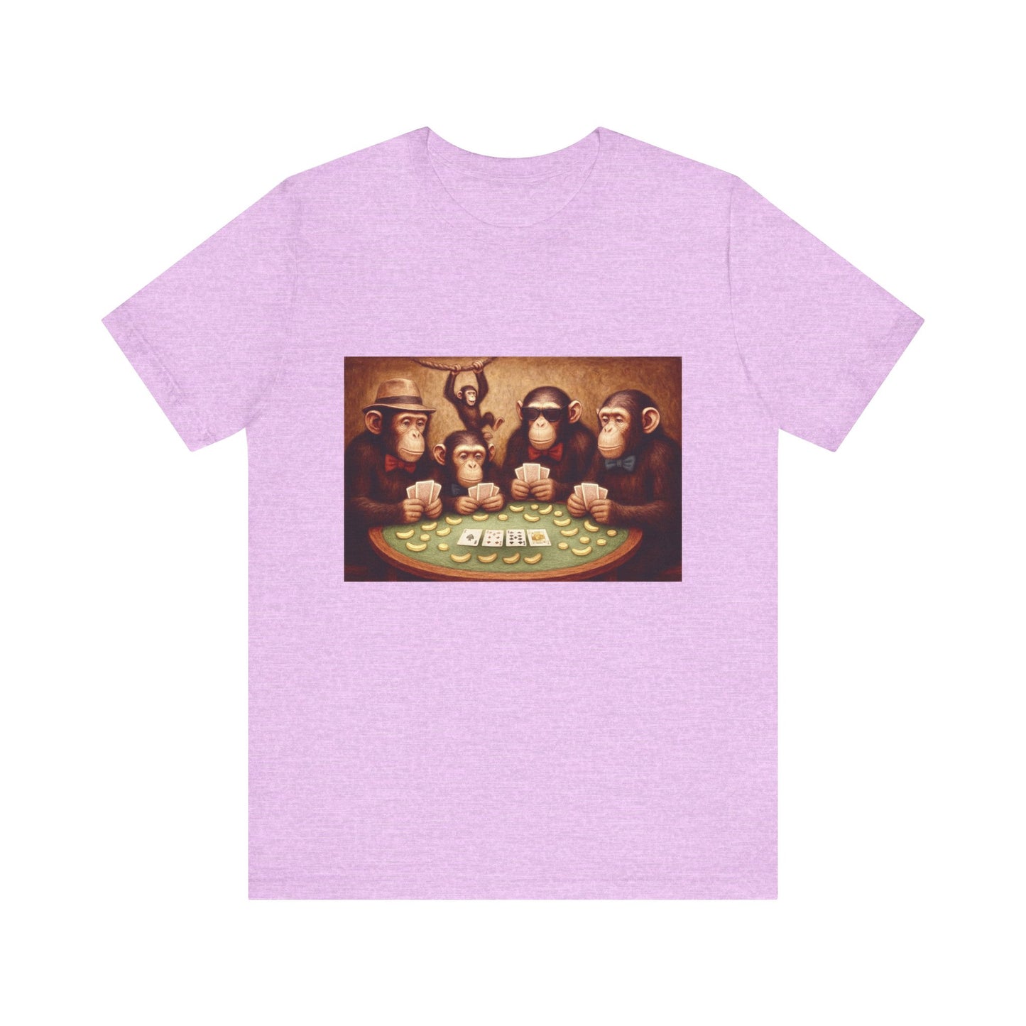 Chimpanzees Poker Tee