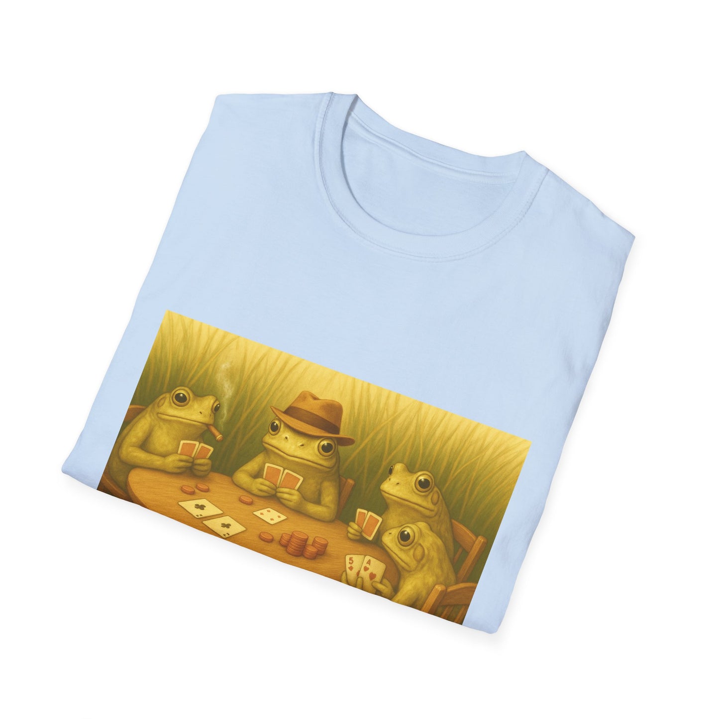 Frog Poker Unisex Tee