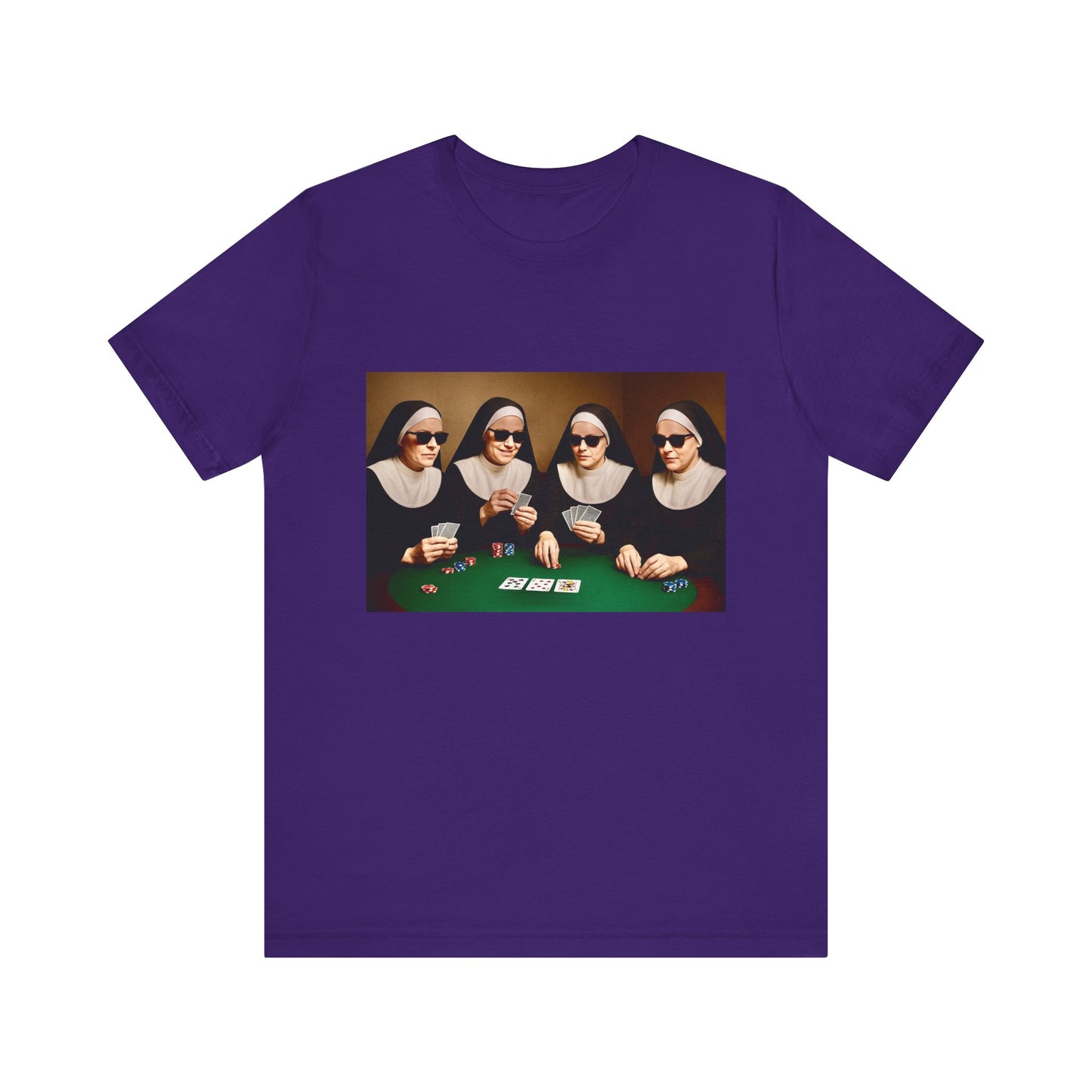 Funny Nuns Poker Tee