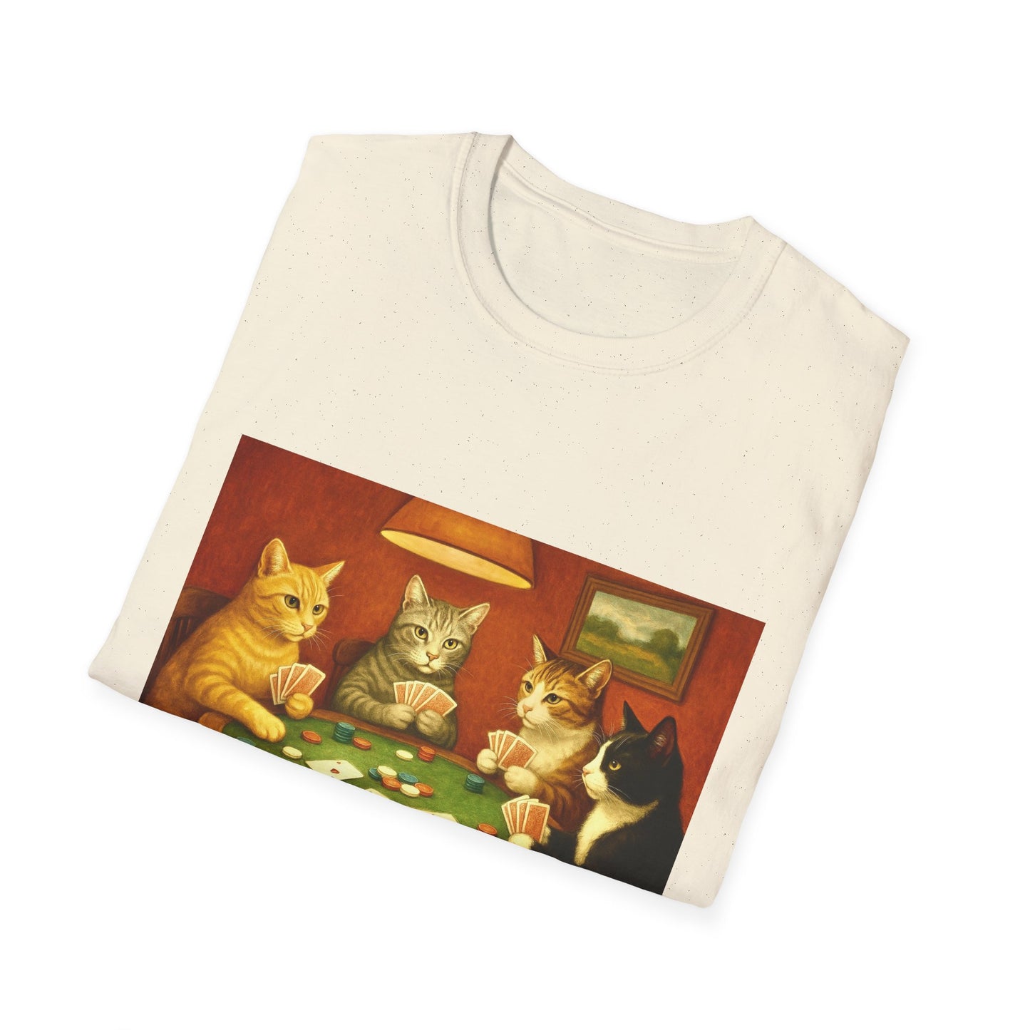 Cats Playing Poker T-Shirt