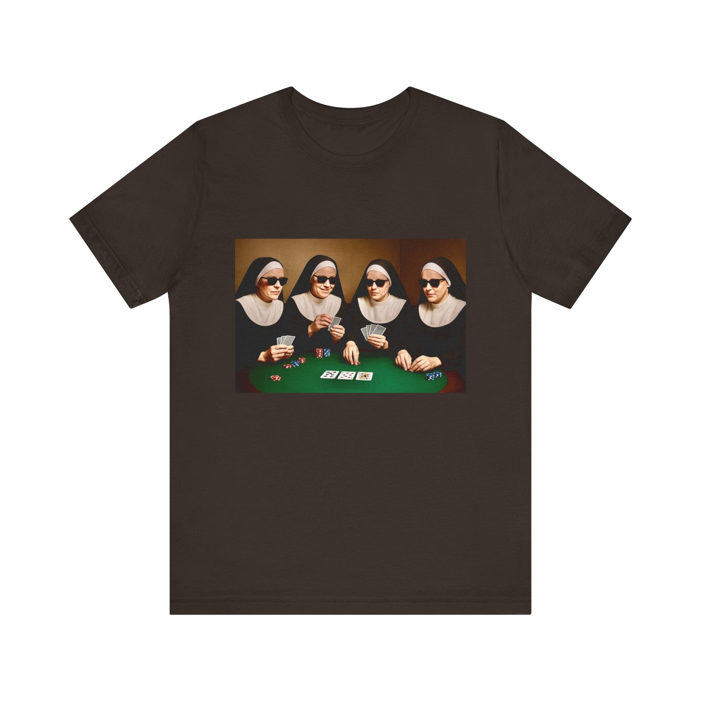 Funny Nuns Poker Tee