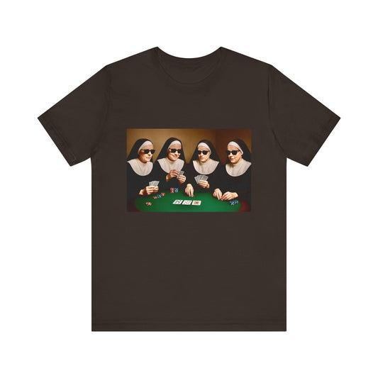 Funny Nuns Poker Tee