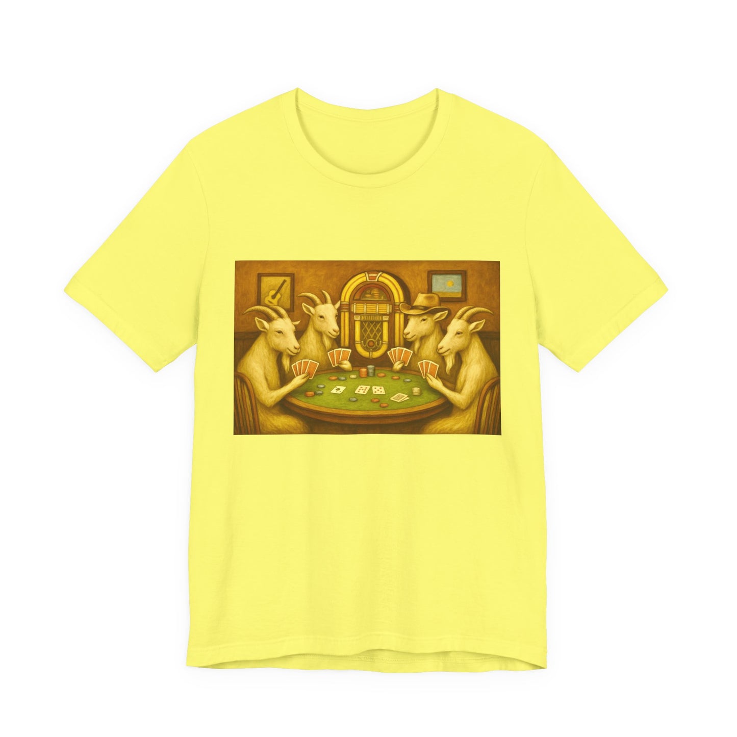Goats Playing Poker Tee