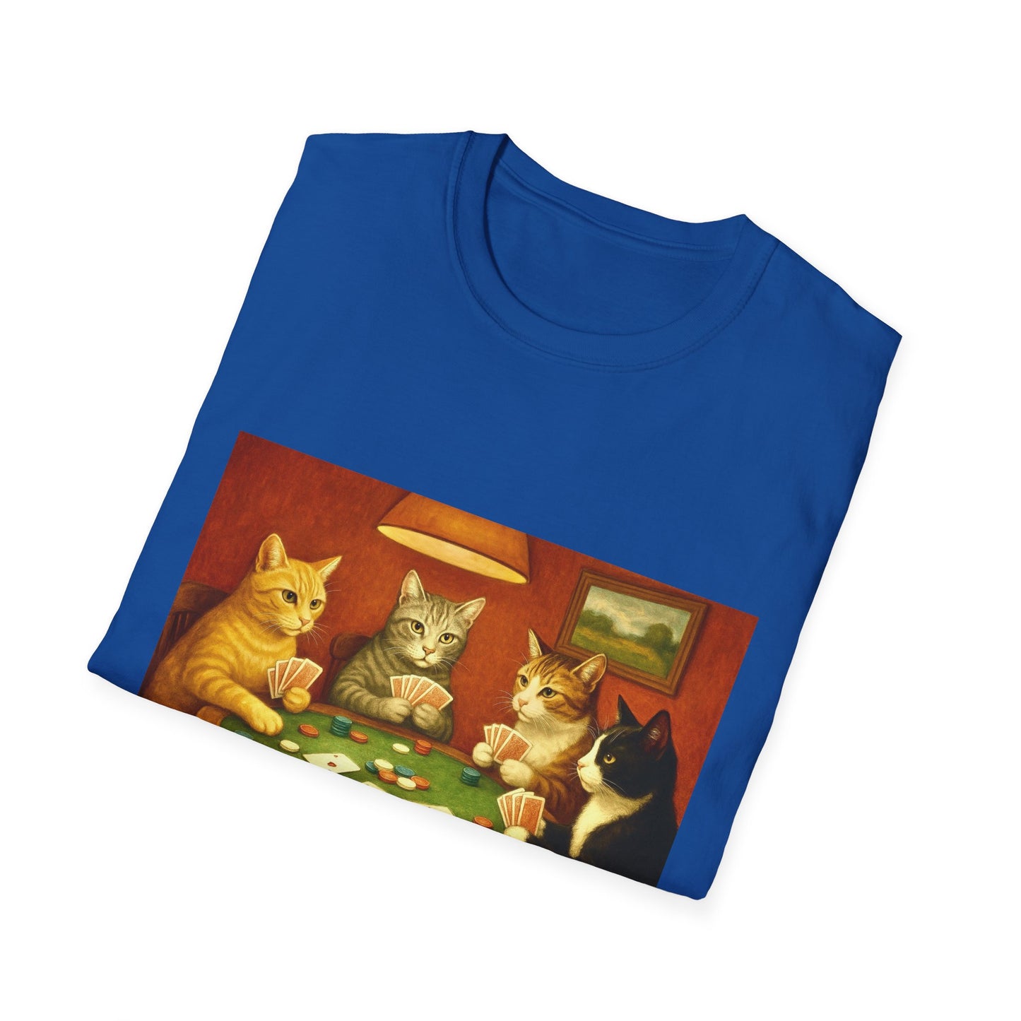 Cats Playing Poker T-Shirt