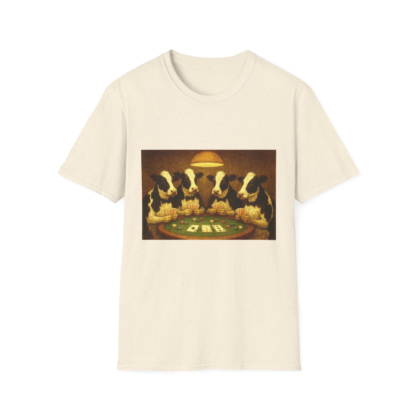 Funny Cows Playing Poker T-Shirt