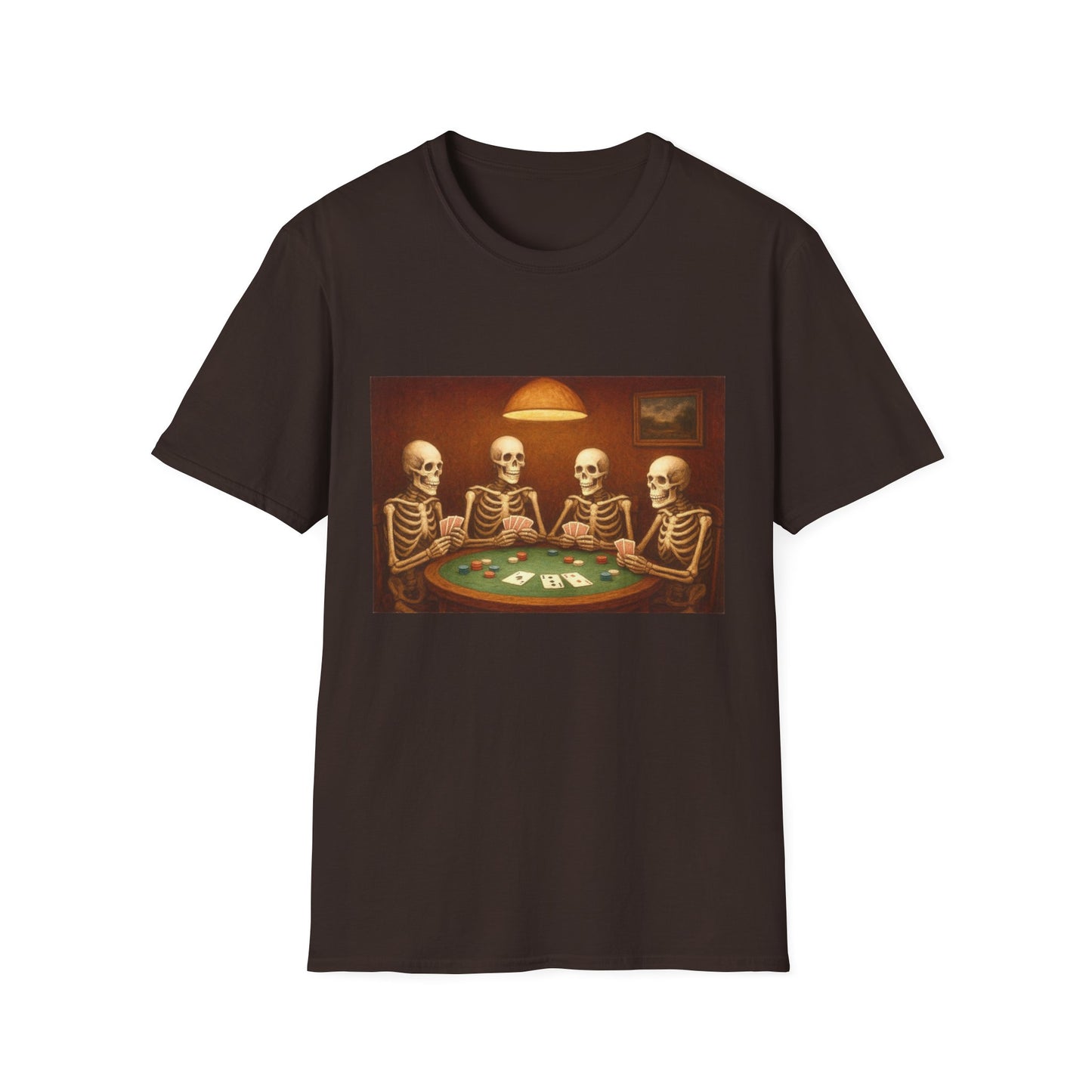 Skeletons Poker T-Shirt