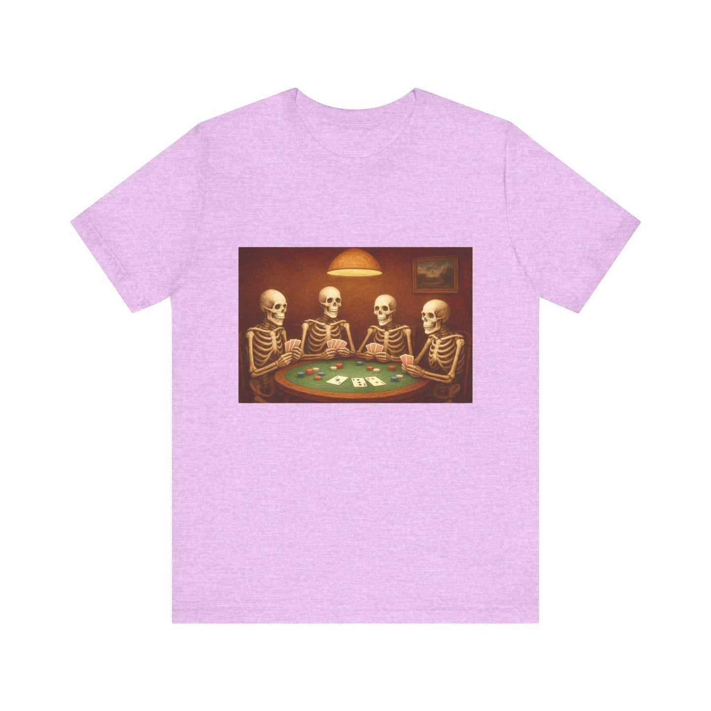 Skeletons Playing Poker Tee