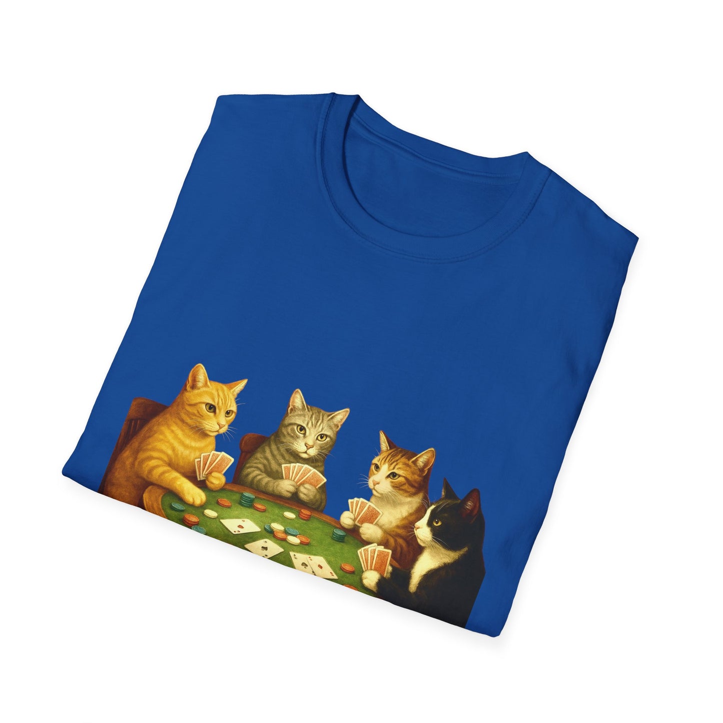 Cats Playing Poker Tee