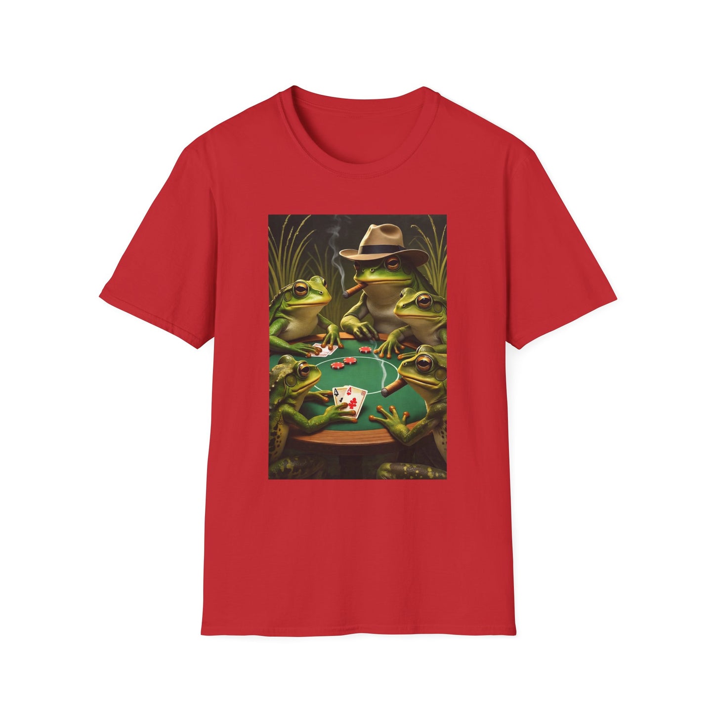 Frog Poker Unisex T-Shirt