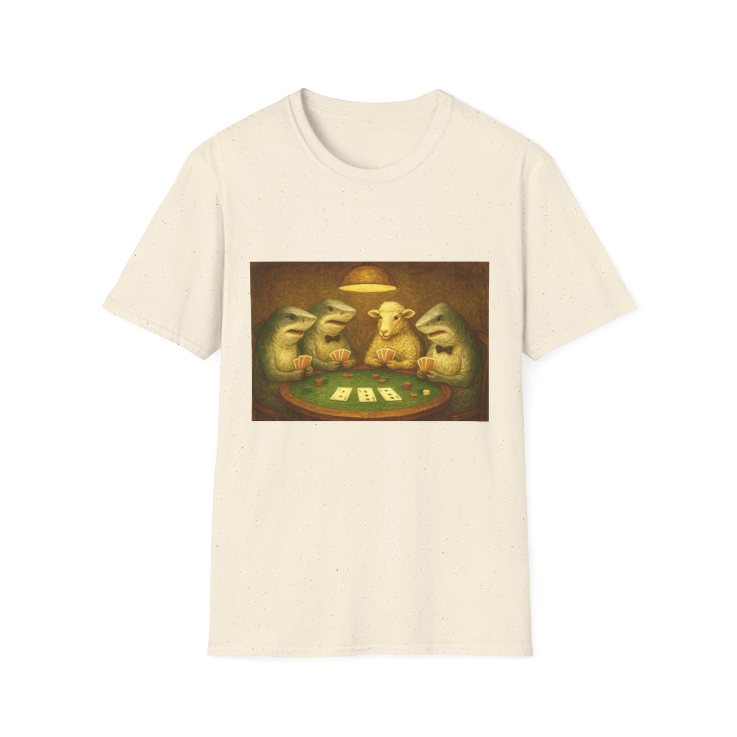 Shark Poker Unisex T-Shirt