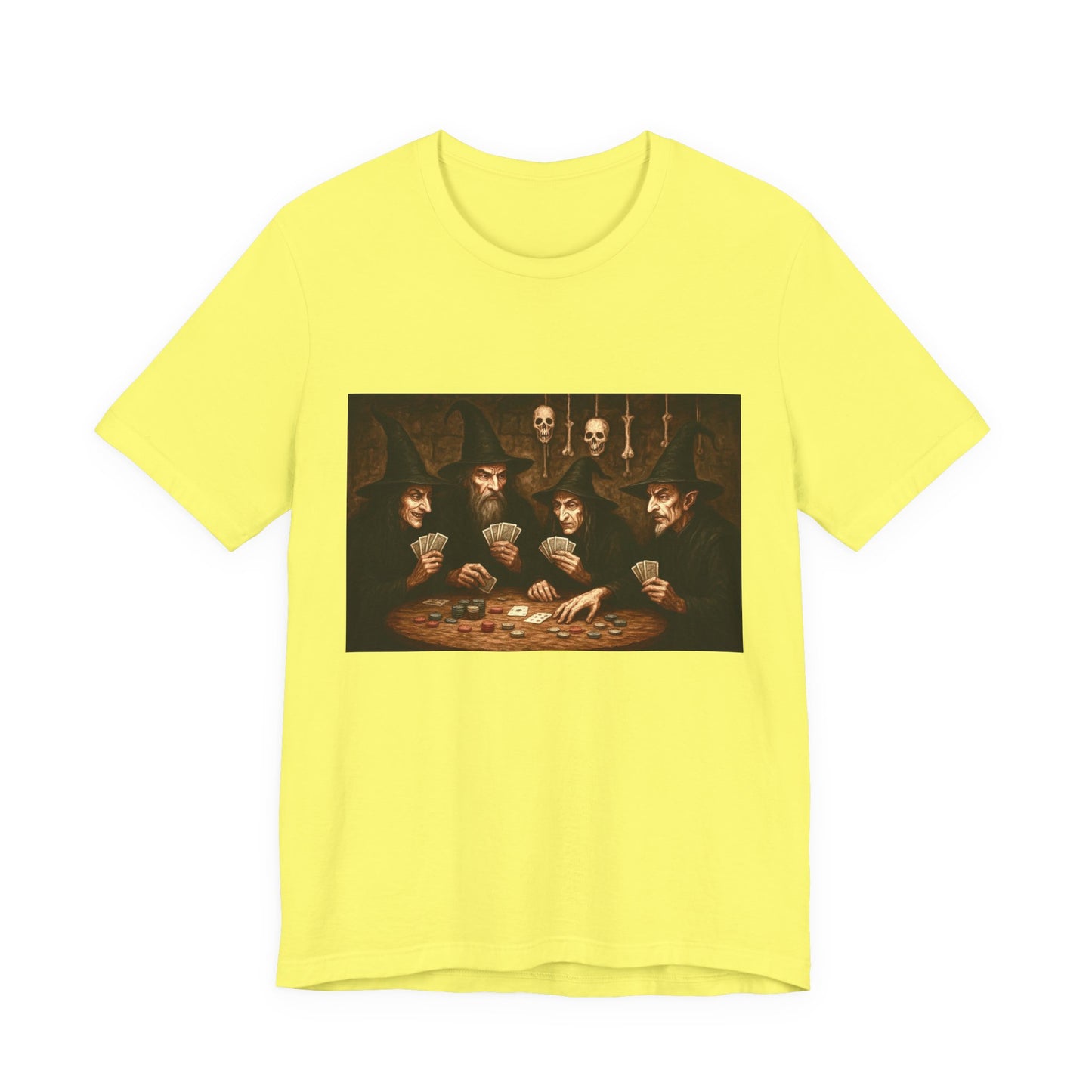 Witches and Warlocks Poker Tee