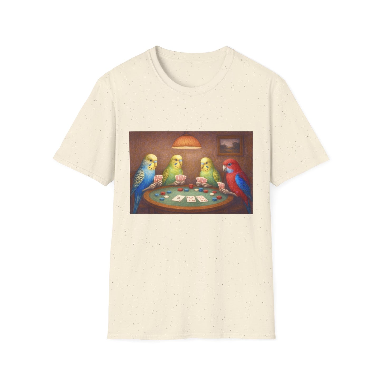 Parakeets Playing Poker T-Shirt