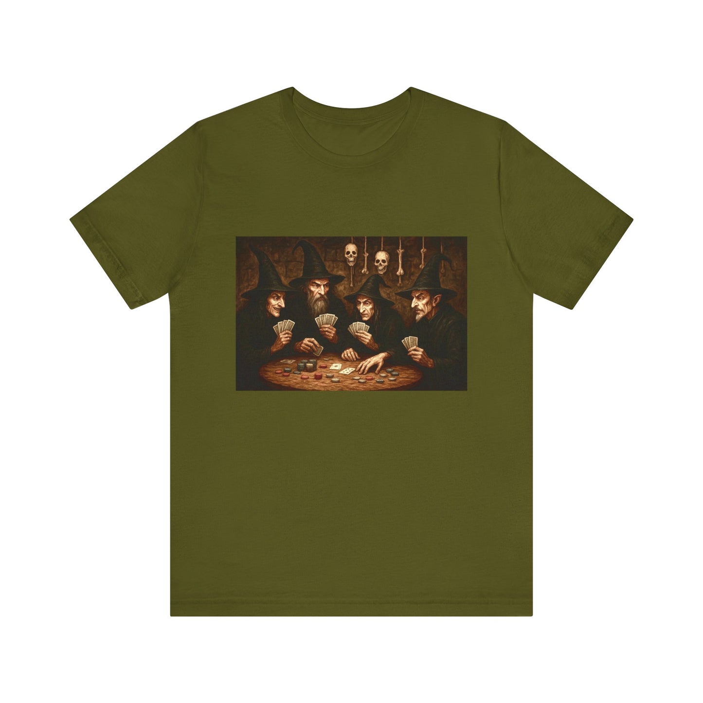 Witches and Warlocks Poker Tee