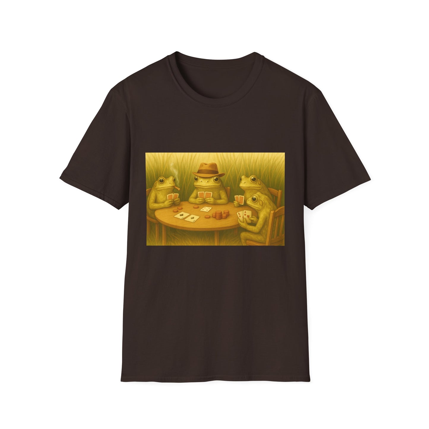 Frog Poker Unisex Tee