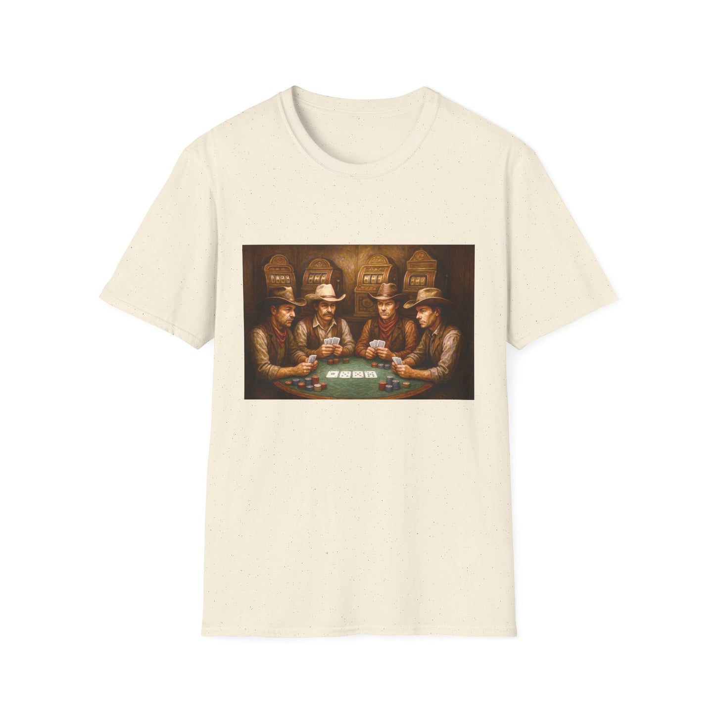 Cowboys Playing Poker T-Shirt
