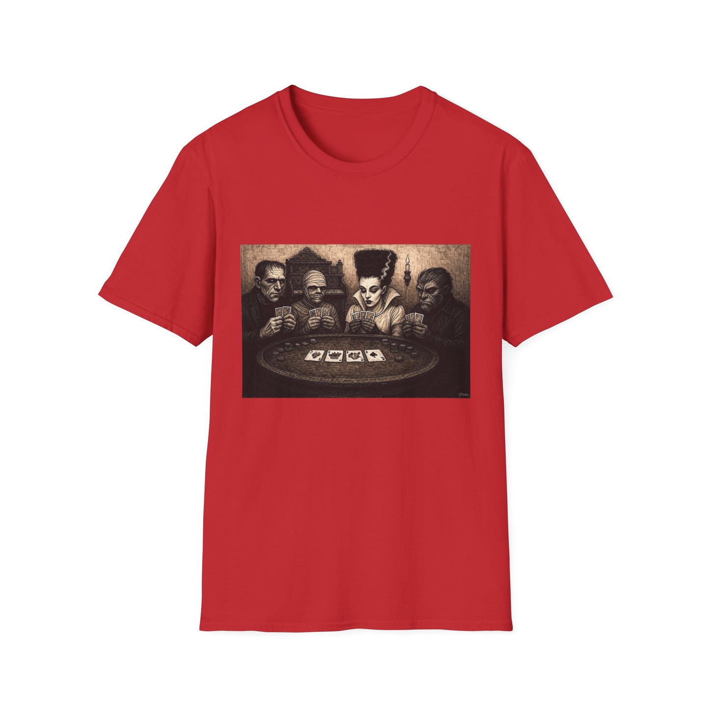 Horror Poker Unisex T-Shirt