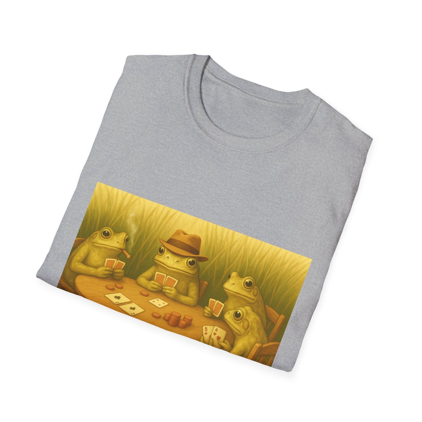 Frog Poker Unisex Tee