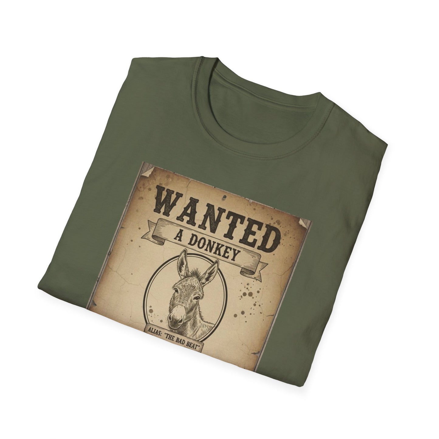 Funny Poker Donkey Unisex T-Shirt