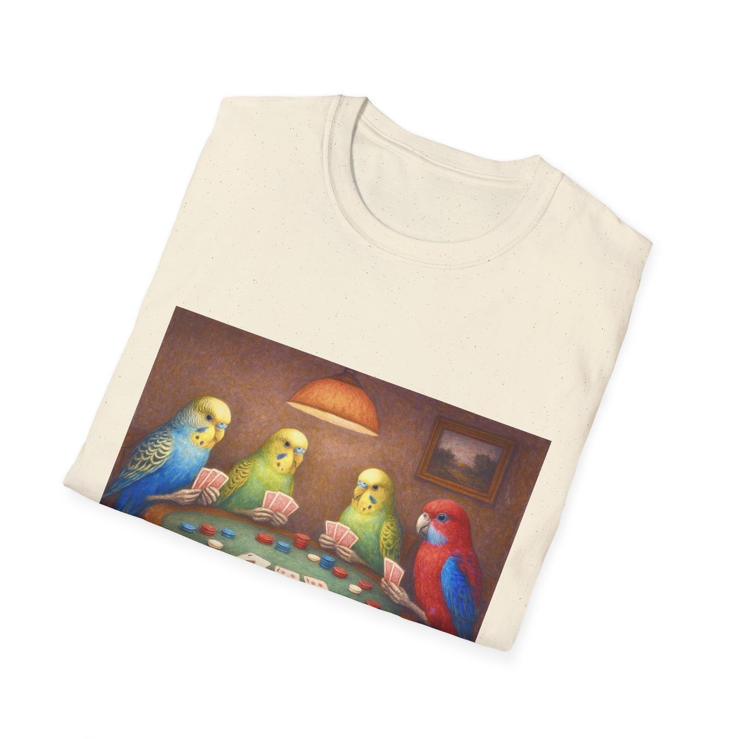 Parakeets Playing Poker T-Shirt