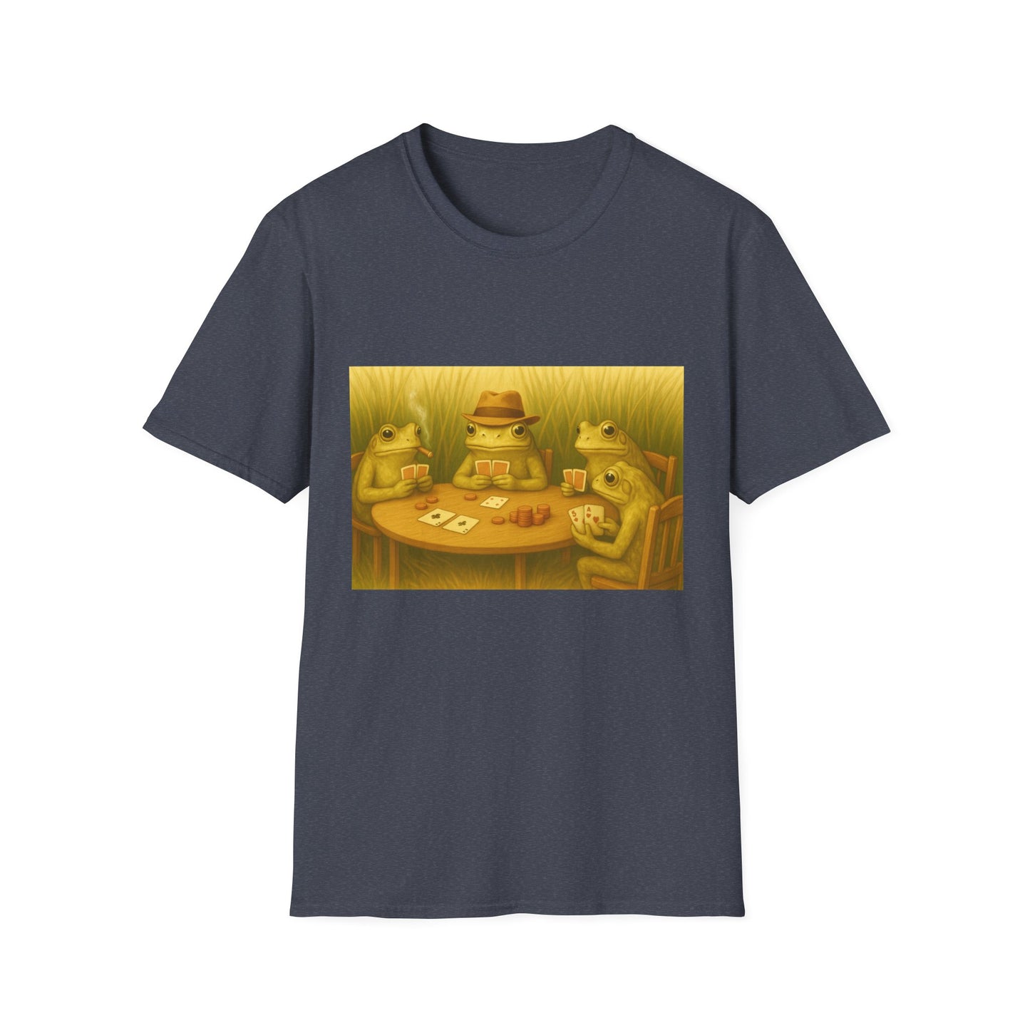 Frog Poker Unisex Tee