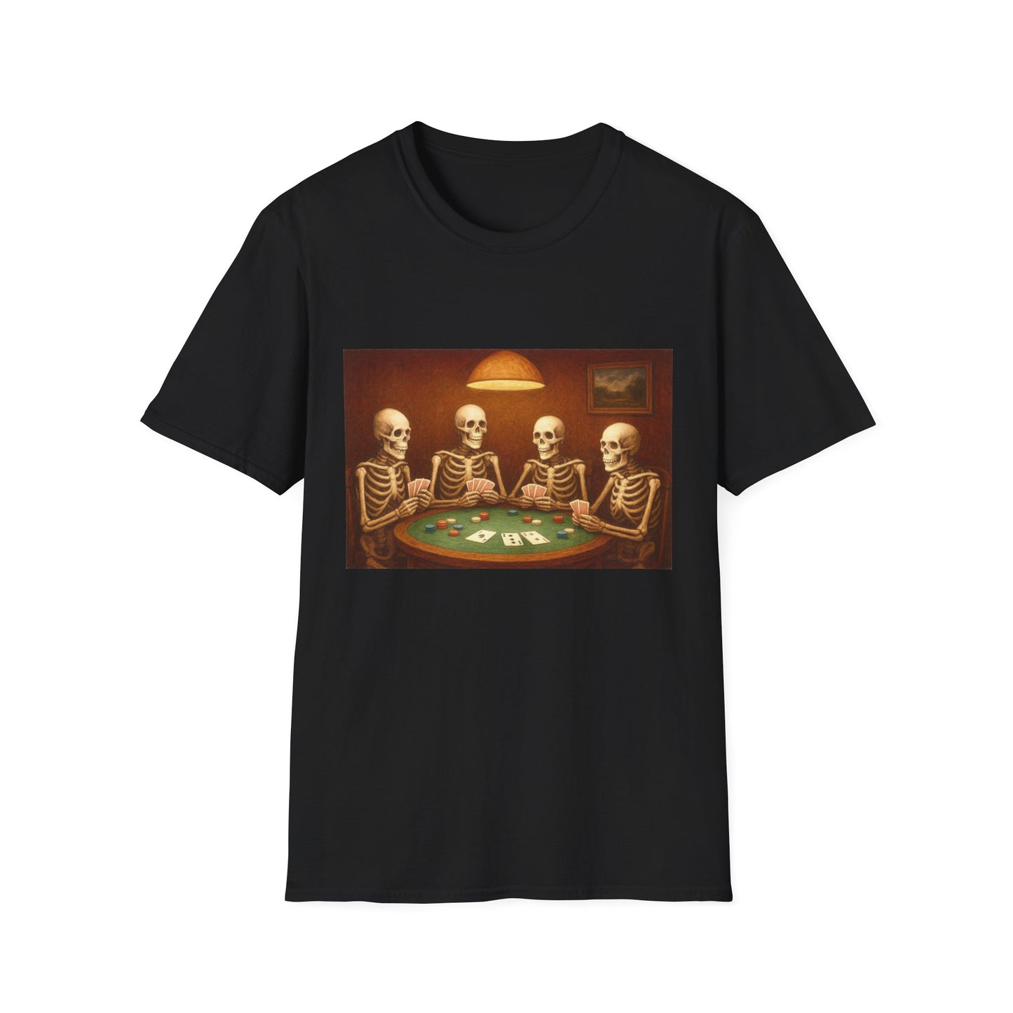 Skeletons Poker T-Shirt