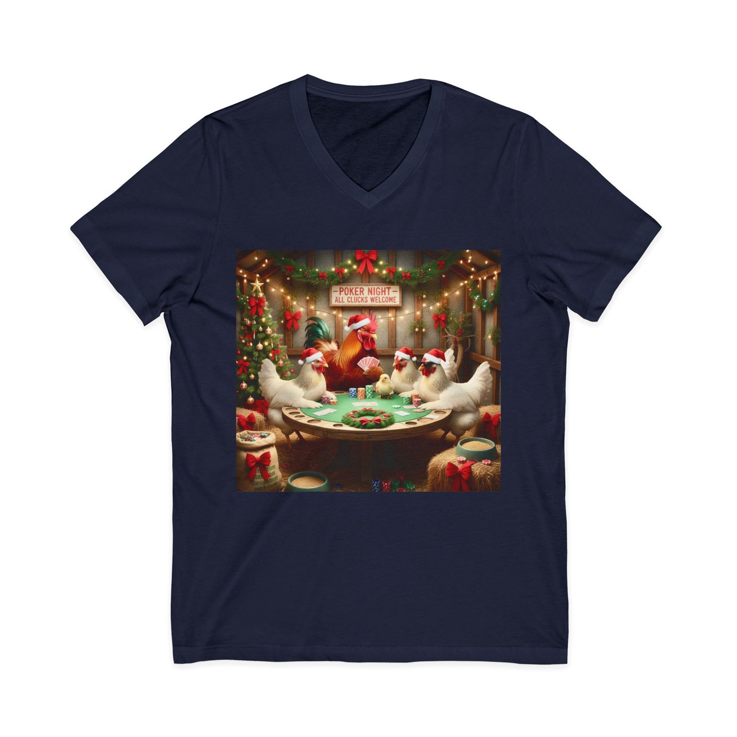 Santa Chickens Tee