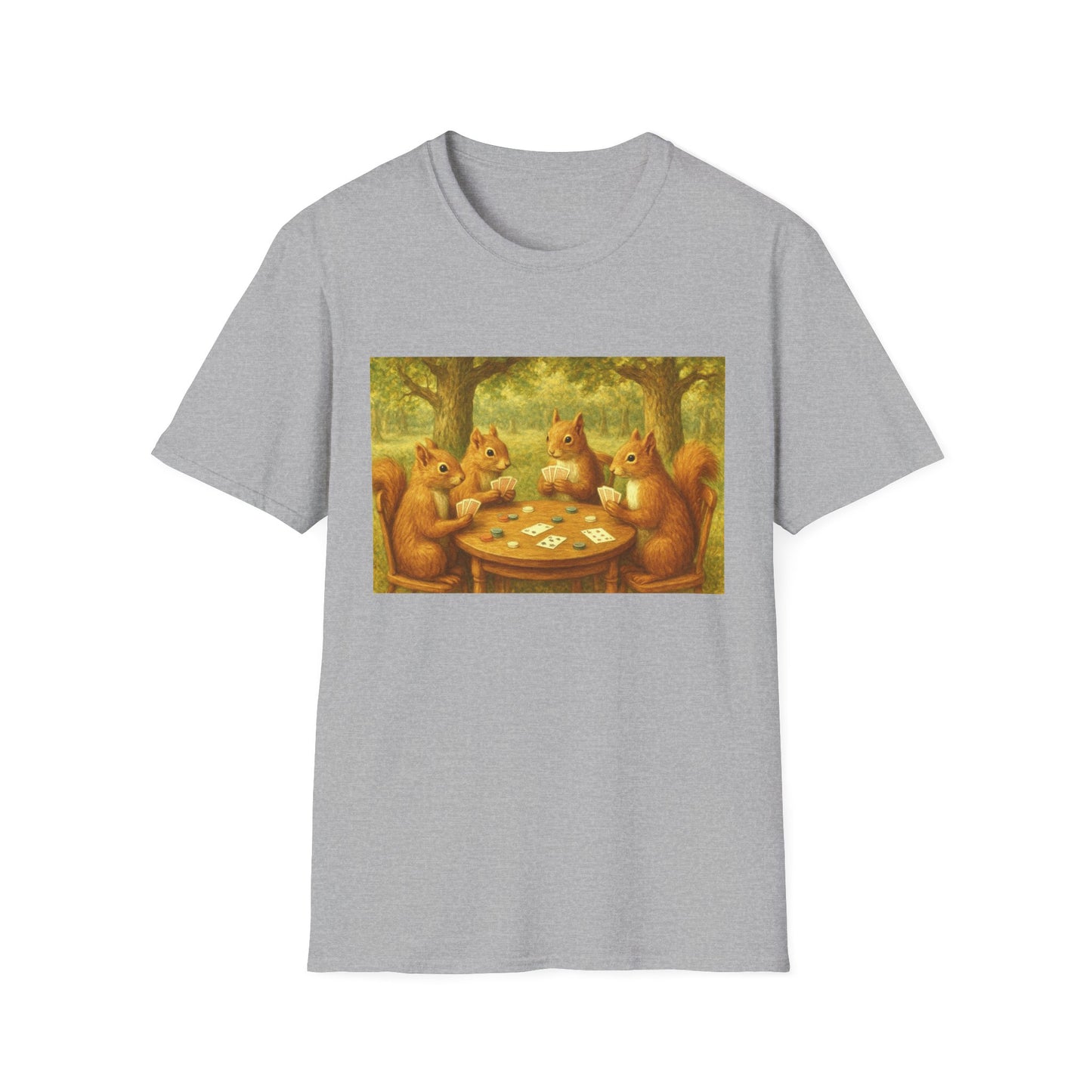 Squirrel Poker T-Shirt