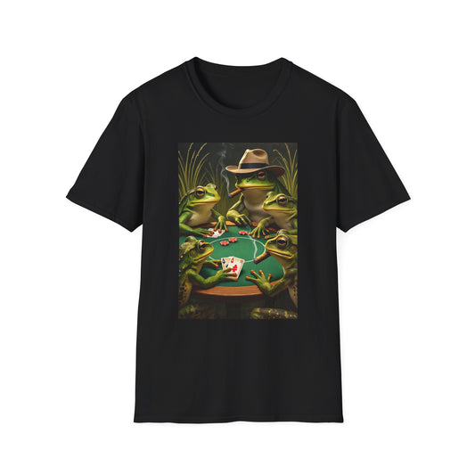 Frog Poker Unisex T-Shirt