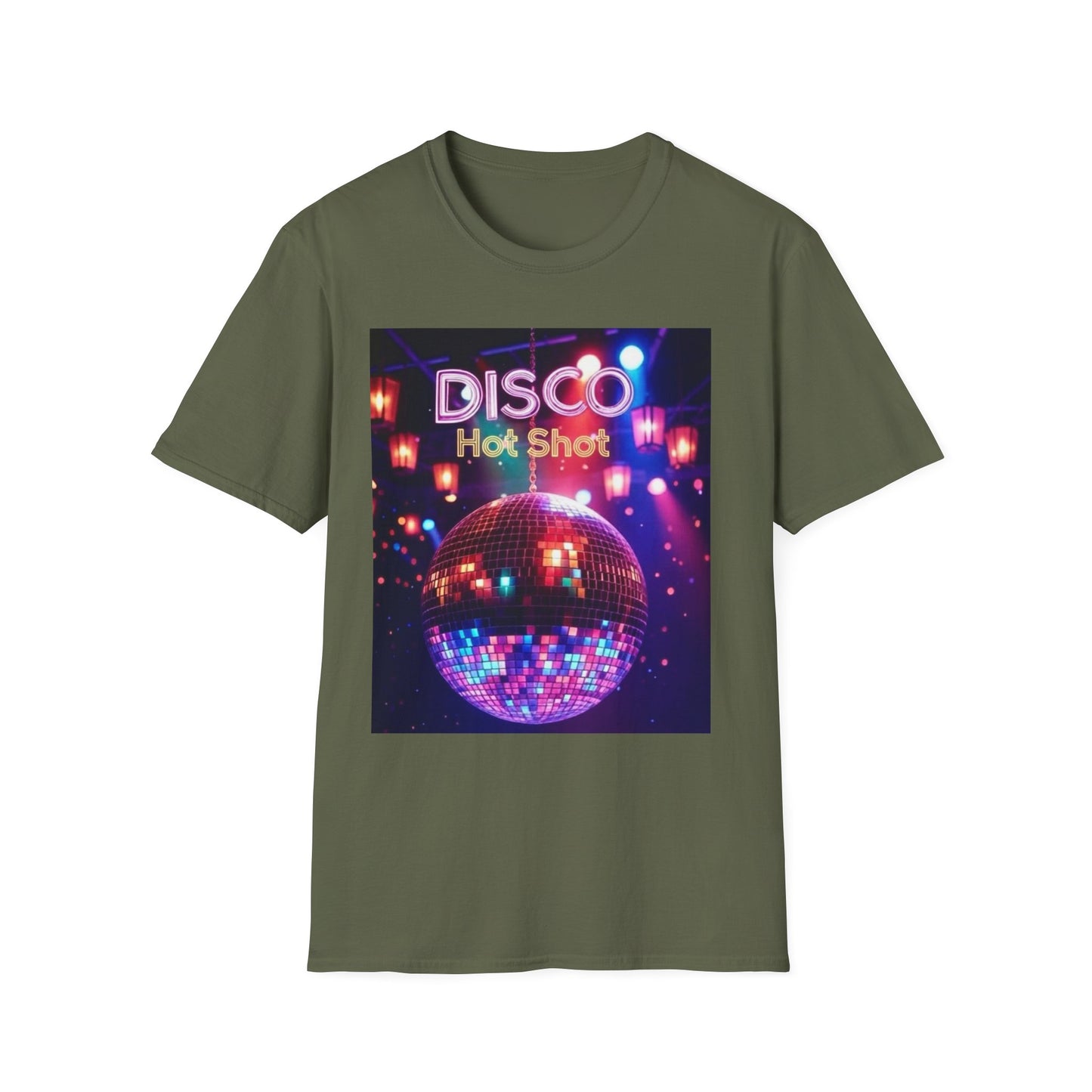 Disco Hot Shot T-Shirt — Retro Dance Party Tee