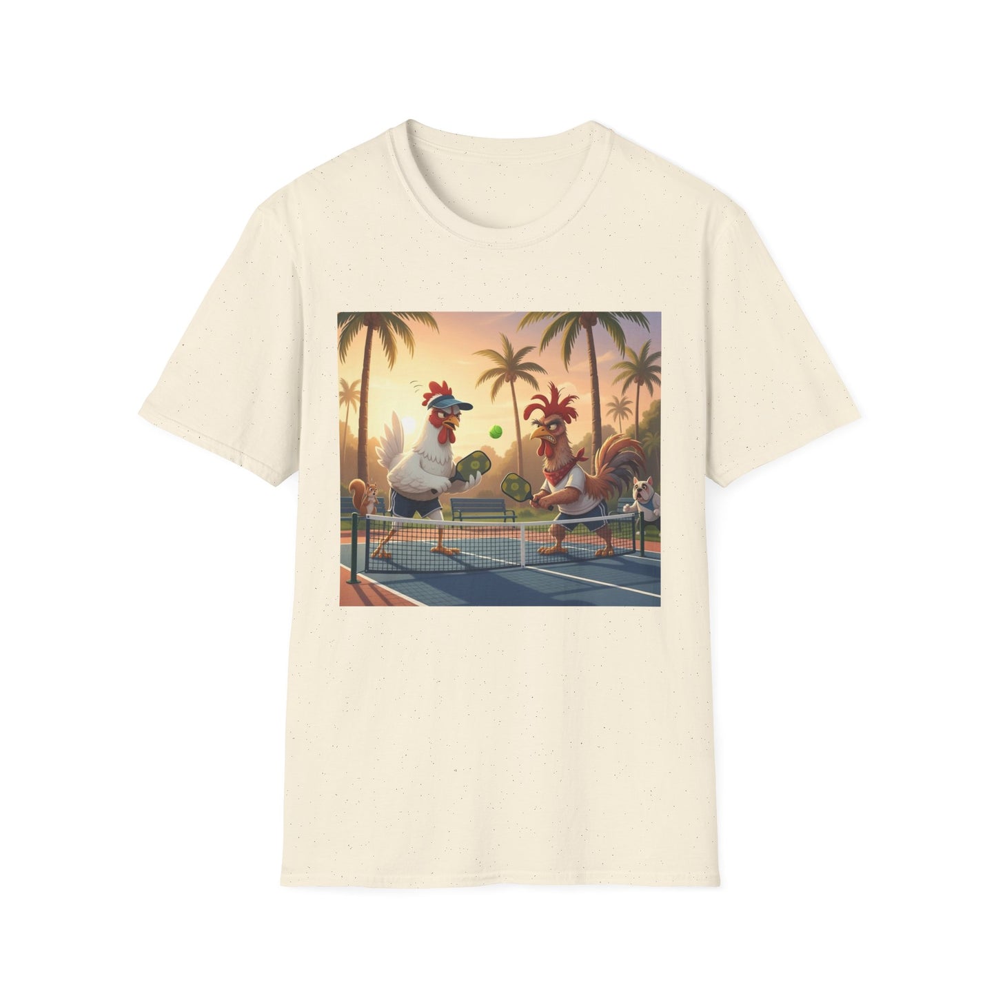 Angry Roosterball Pickleball T-Shirt