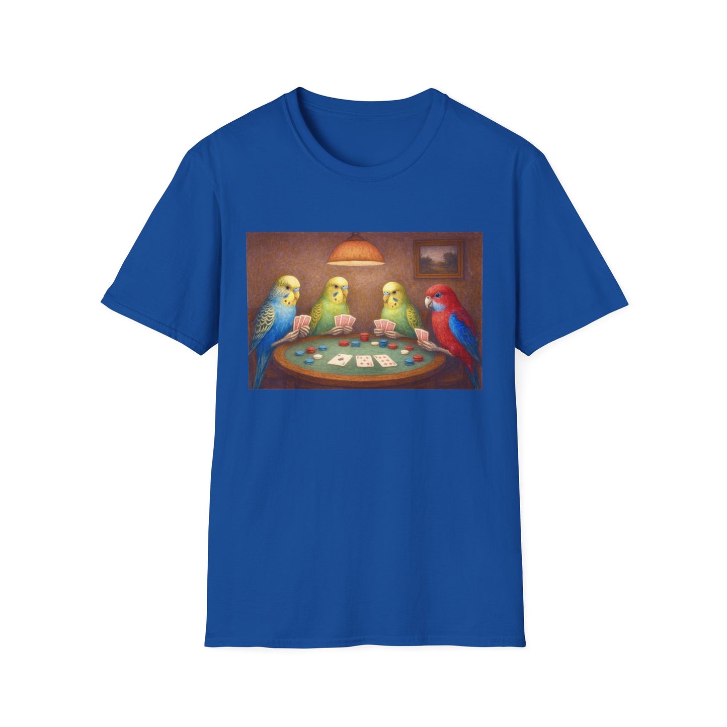 Parakeets Playing Poker T-Shirt