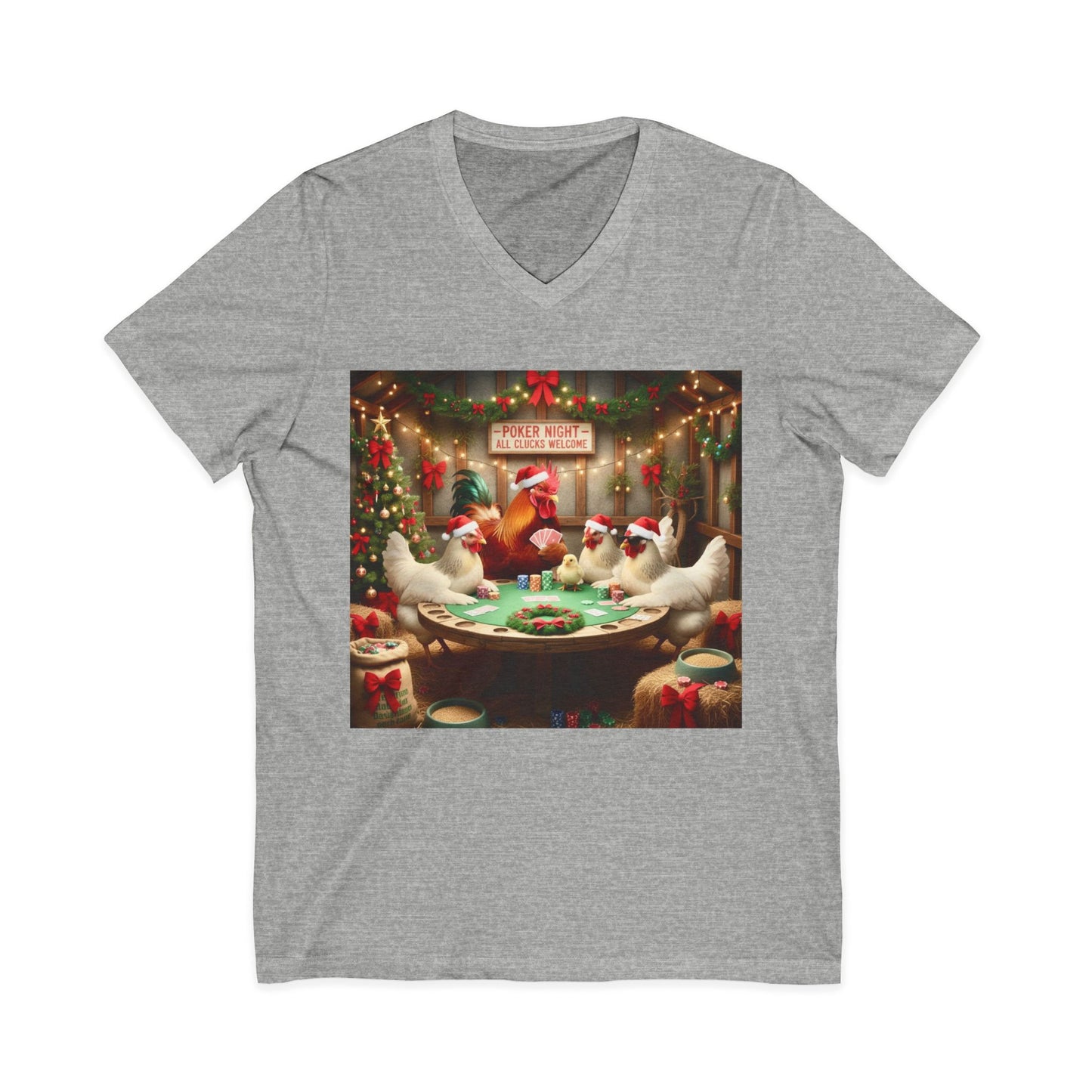 Santa Chickens Tee