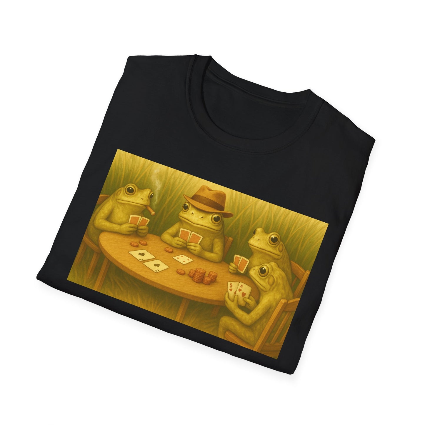 Frog Poker Unisex T-Shirt