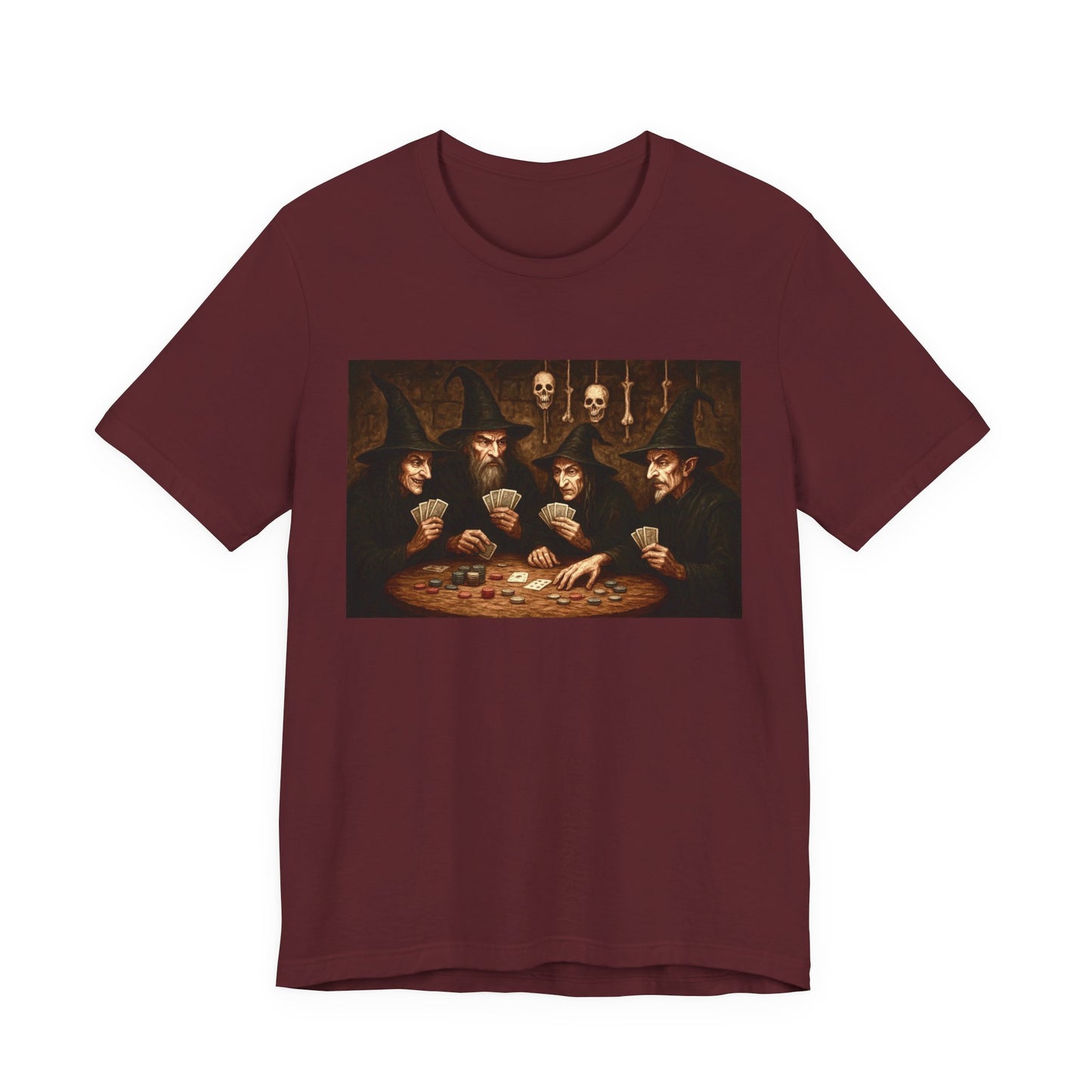 Witches and Warlocks Poker Tee