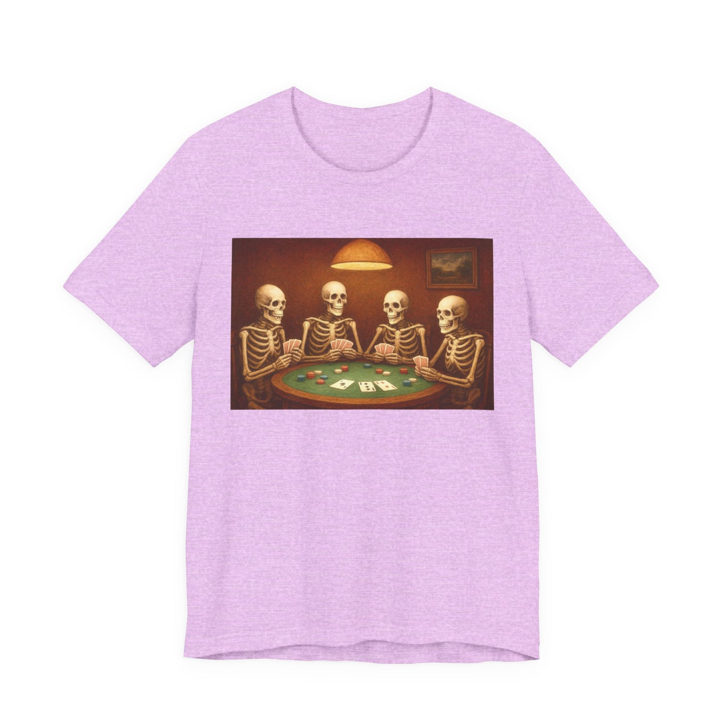Skeletons Playing Poker Tee