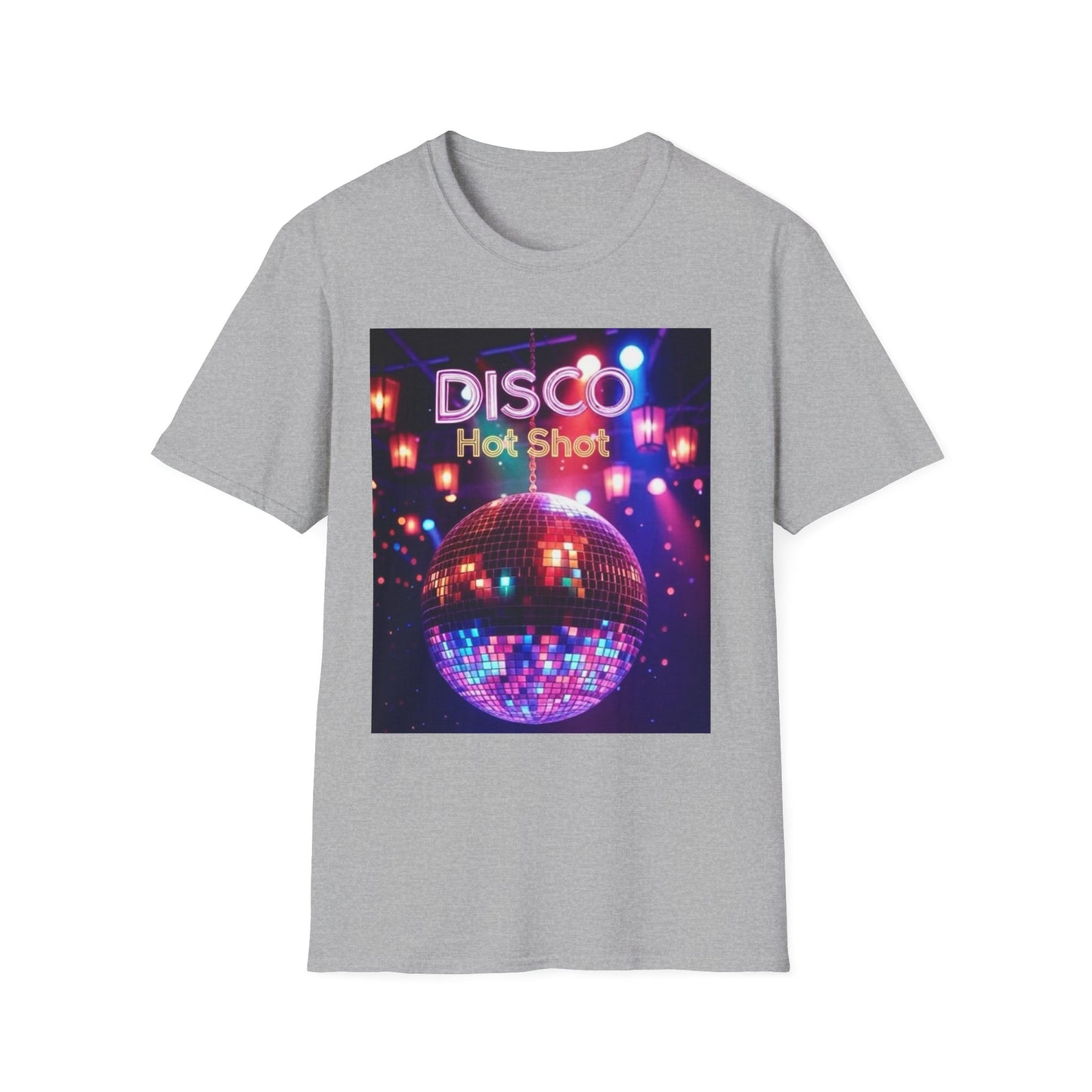 Disco Hot Shot T-Shirt — Retro Dance Party Tee
