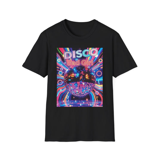 Disco Bad Girl T-Shirt — Retro 70s Dance Party Tee