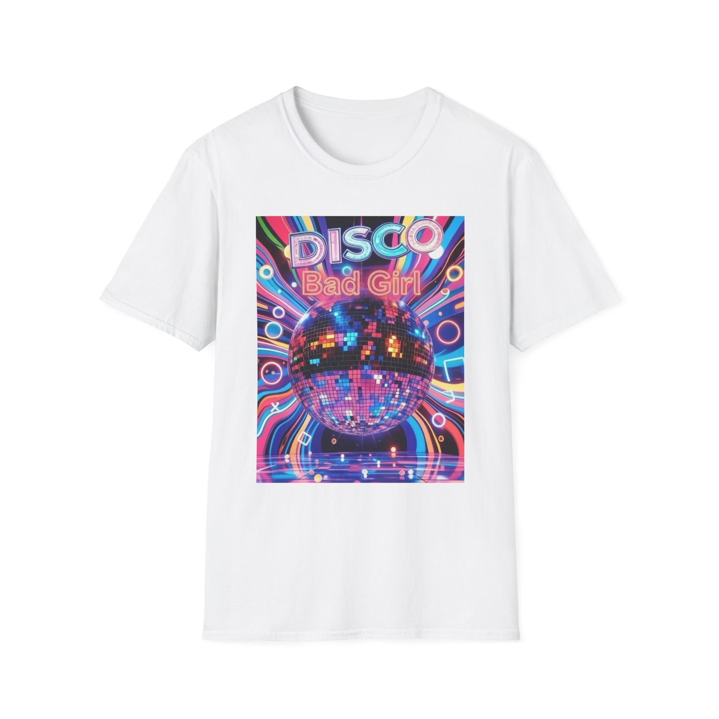 Disco Bad Girl T-Shirt — Retro 70s Dance Party Tee