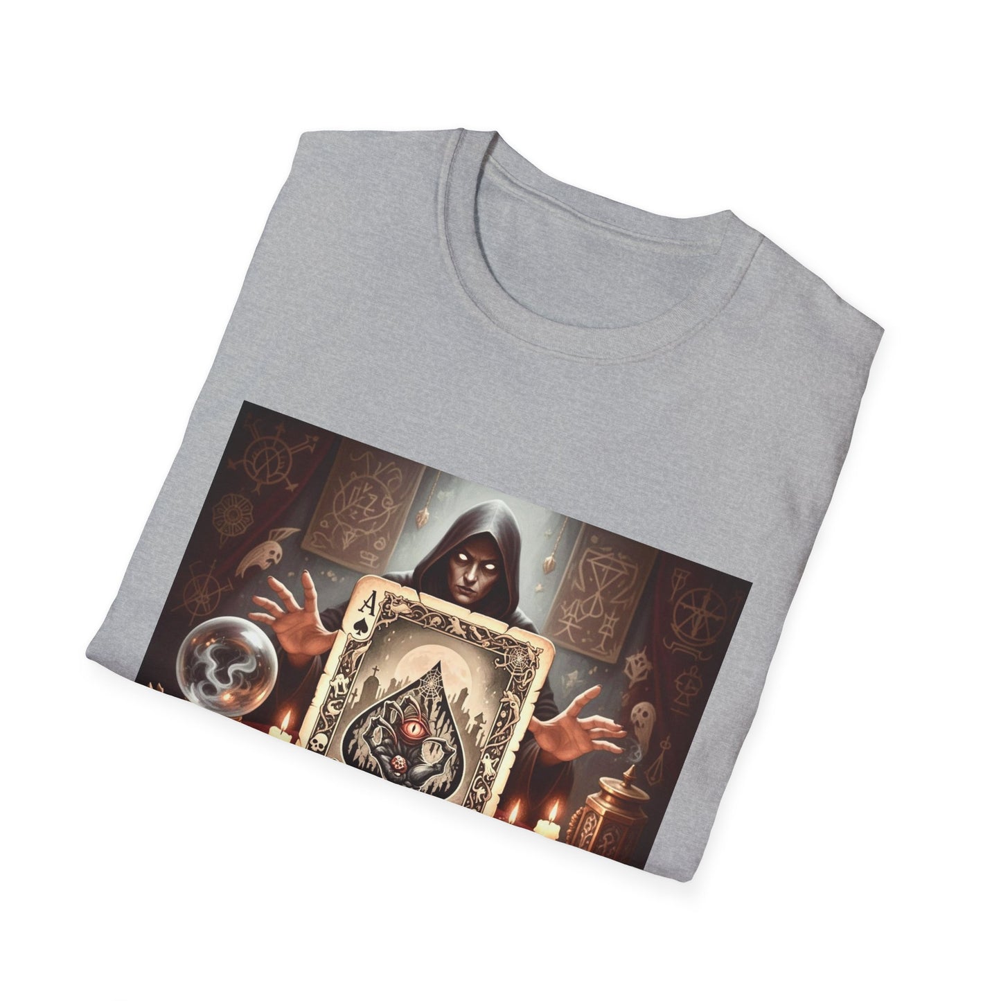 Ace of Spades Seance Card Design Unisex Tee