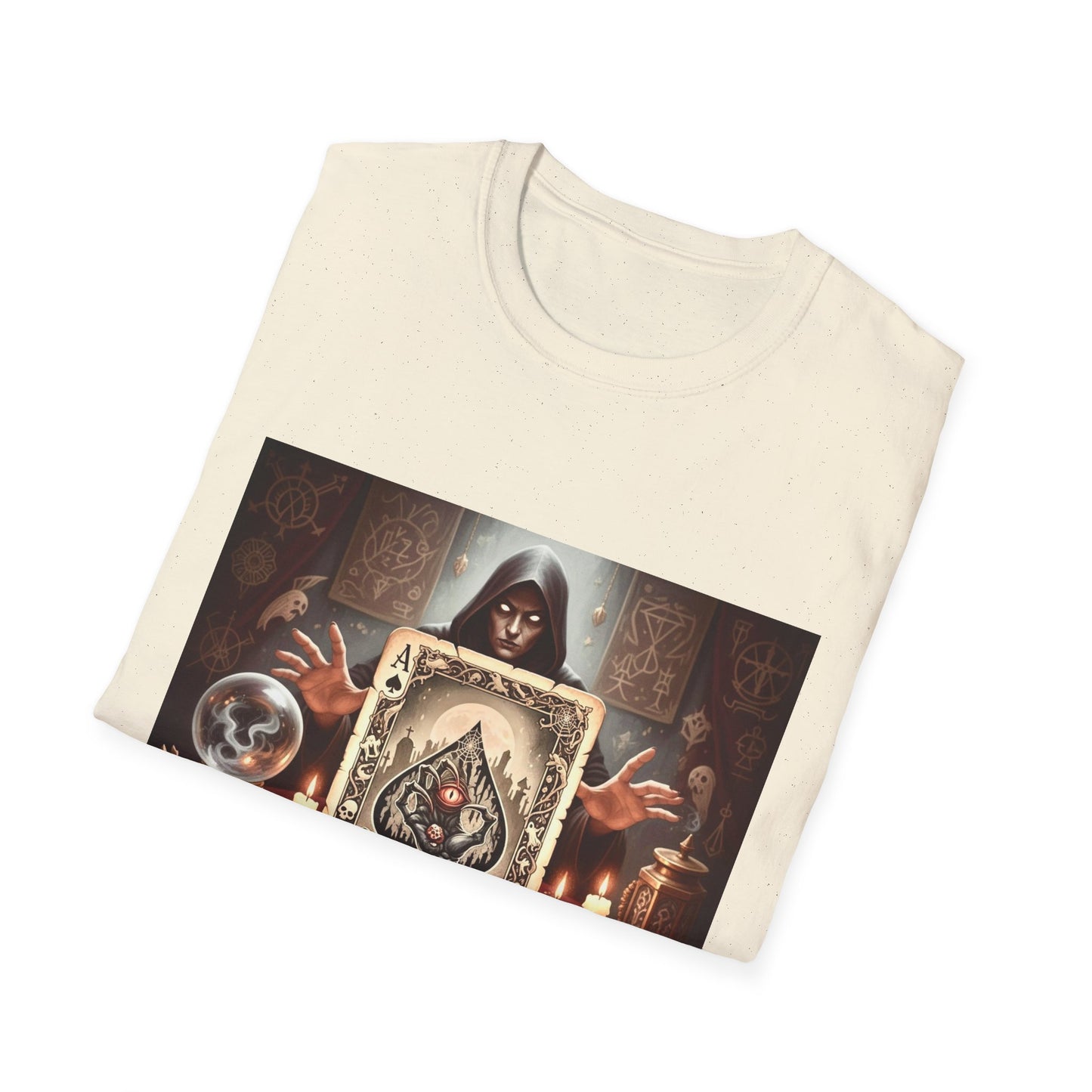 Ace of Spades Seance Card Design Unisex Tee