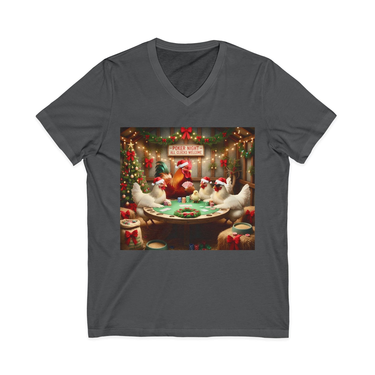 Santa Chickens Tee
