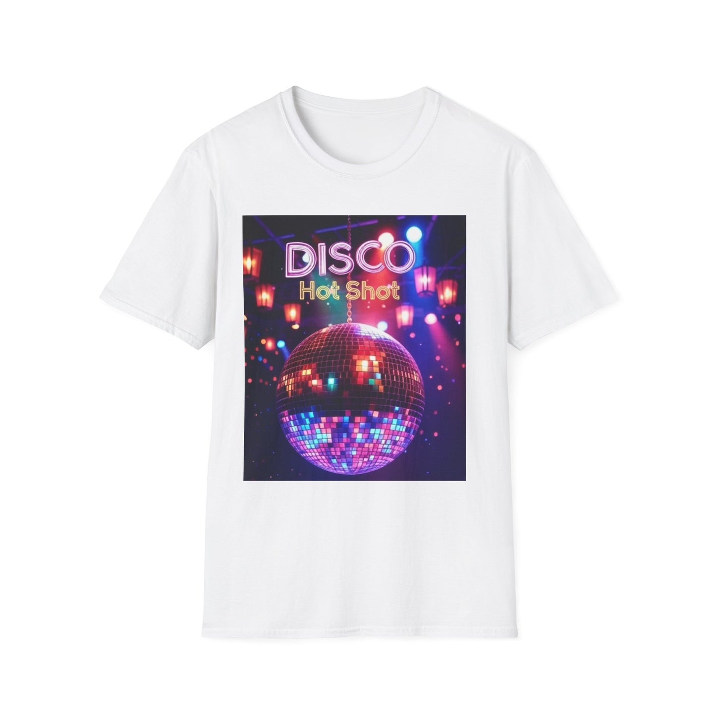 Disco Hot Shot T-Shirt — Retro Dance Party Tee