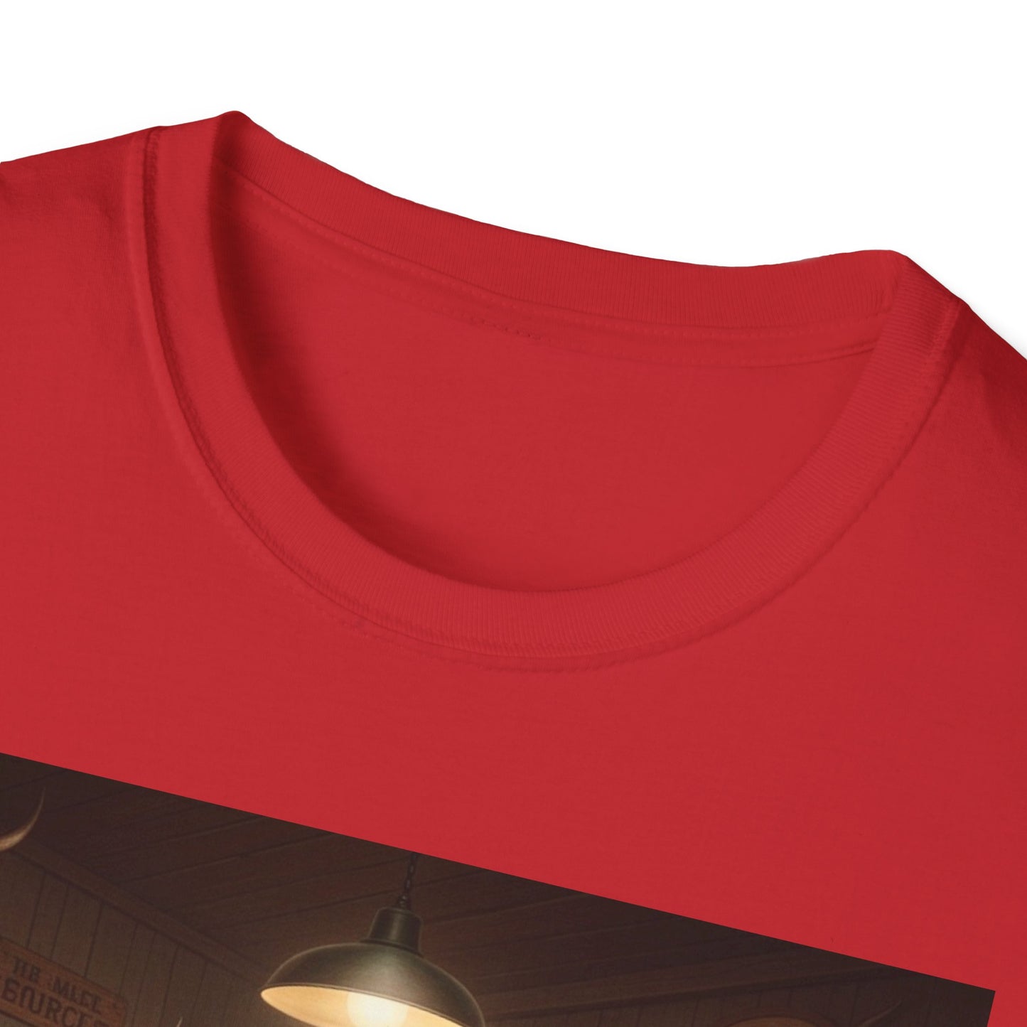 Texas Longhorn Cows Playing Poker Unisex T-Shirt