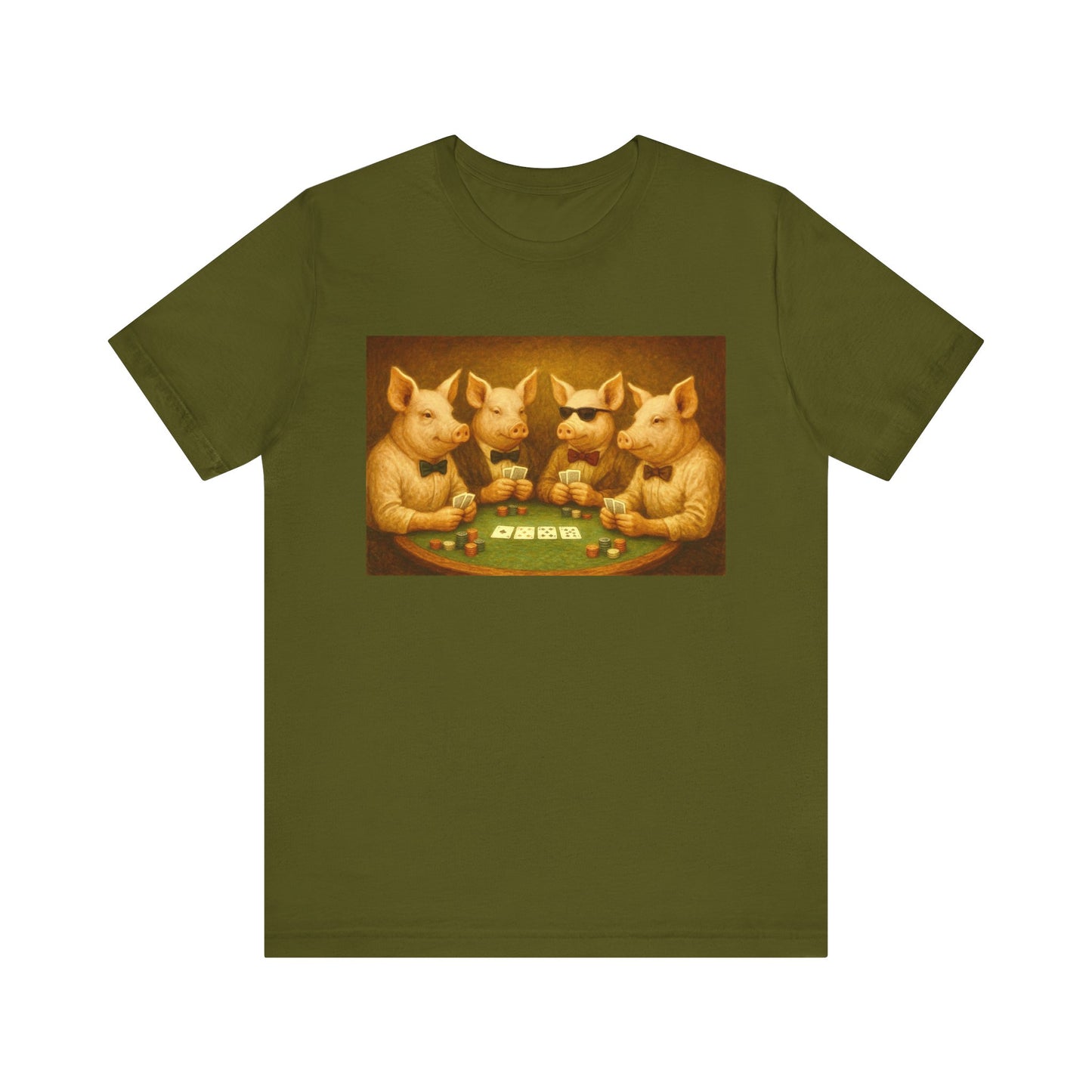 Pig Poker Tee
