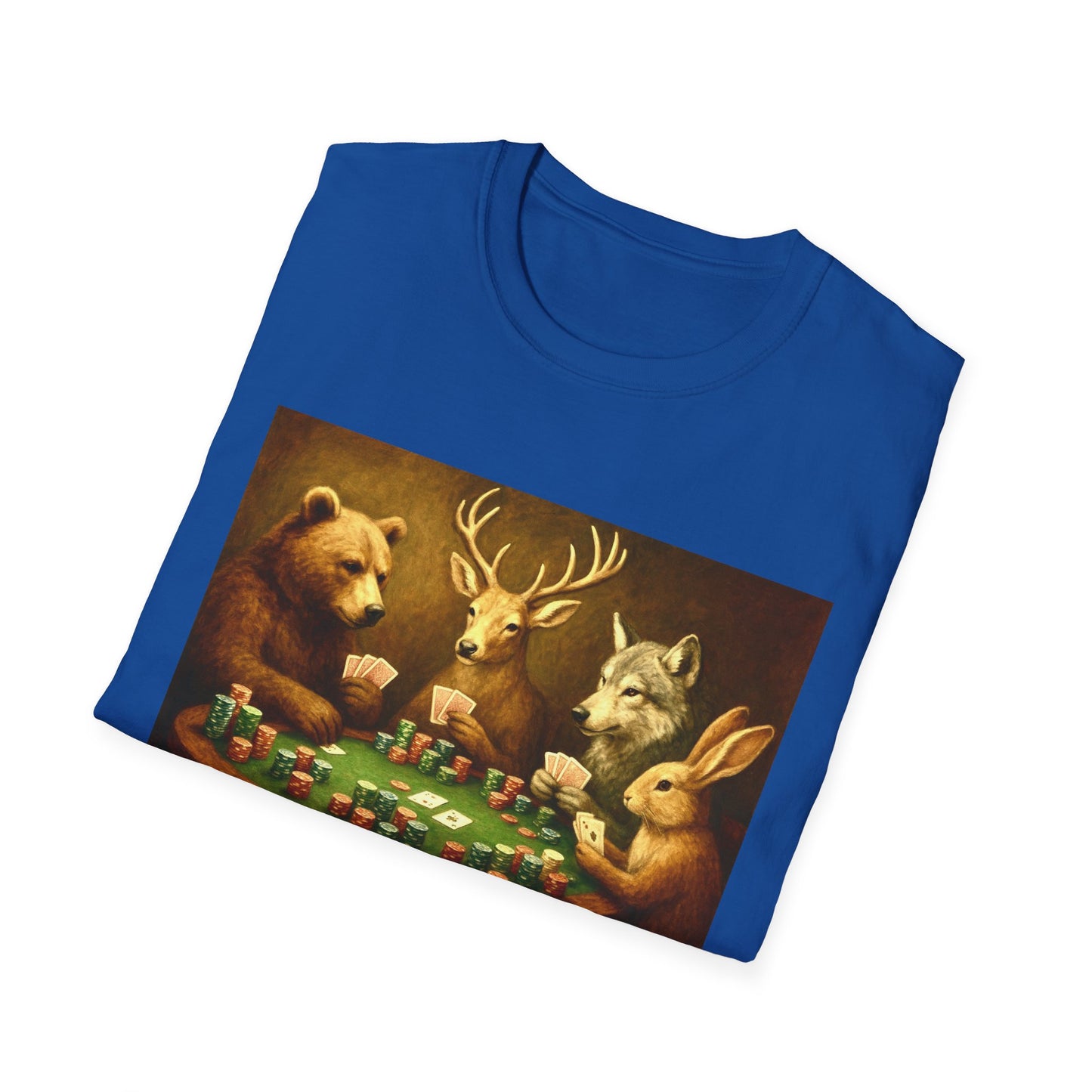 Forest Animals Poker Unisex T-Shirt