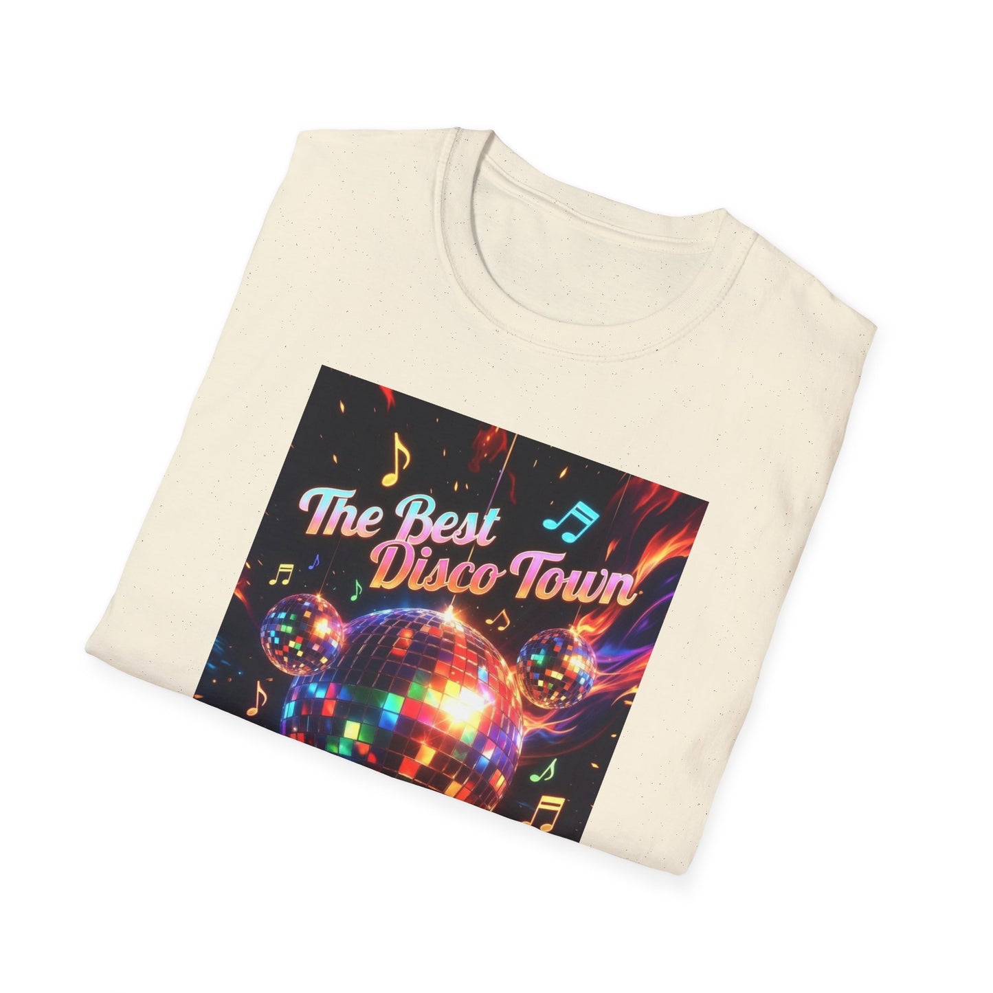 Disco Inferno Tee — Retro 70s Dance Party T-Shirt